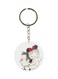 Cartoon Themed Single Sided Keychain