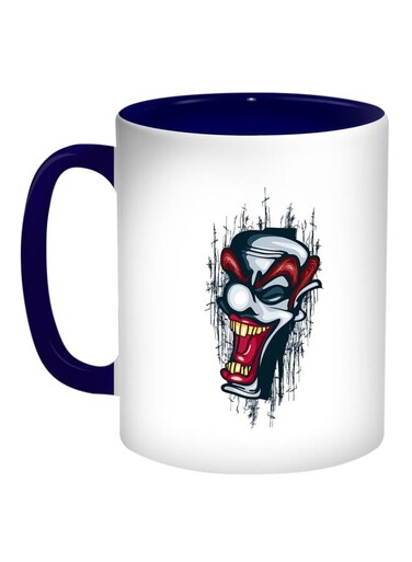 Cartoons Printed Coffee Mug Blue/Red/White