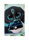 Printed Fridge Magnet Multicolour 8.5x0.4x5.5cm