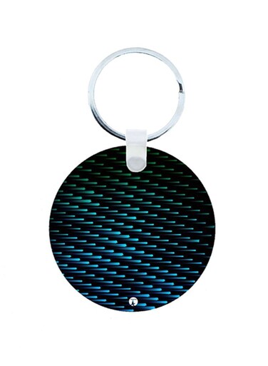 Dots Wooden Keychain