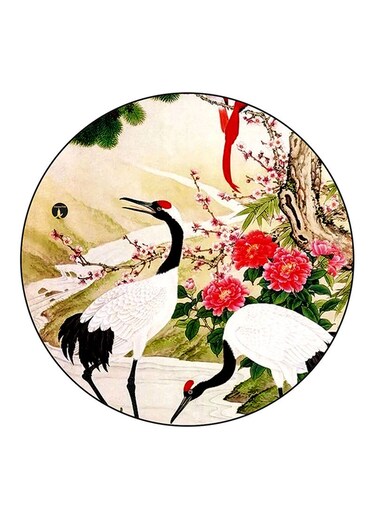 Birds Printed Fridge Magnet Multicolour