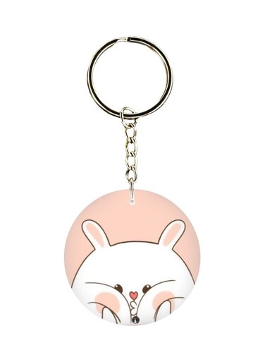 Cartoon Printed Keychain