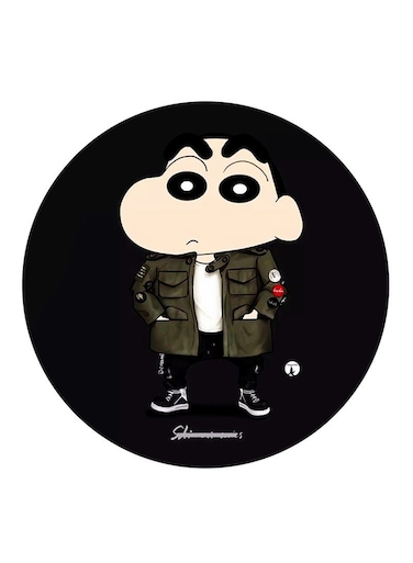 The Anime Shin Chan Printed Fridge Magnet Multicolour