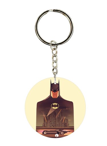 Batman Printed Keychain