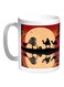 Painting Printed Coffee Mug White/Red/Black 11ounce