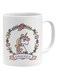 Sassy Floral Unicorn Printed Mug White/Pink/Yellow