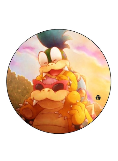 The Video Game Super Mario Printed Fridge Magnet Multicolour
