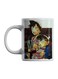 Anime Conan And Ran Printed Mug White/Yellow/Blue