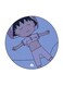 Anime Chibi Maruko Chan Printed Fridge Magnet Multicolour