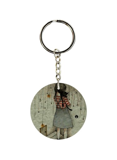 Double Sided Printed Keychain