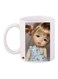 Cartoon Printed Coffee Mug White/Beige/Brown 11ounce