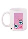 Cartoon Printed Mug White/Pink/Blue Standard Size