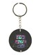 Double Sided English Phrases Printed Keychain