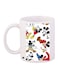 Mickey Mouse Printed Coffee Mug White/Red/Black