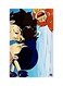 Printed Fridge Magnet Multicolour 8.5x0.4x5.5cm