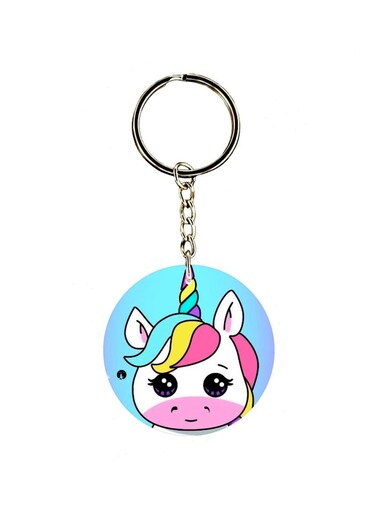 Cartoon Printed Keychain