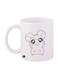 The Anime Hamtaro Printed Mug White/Black Standard Size