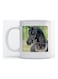 Mug Arabic Horse for Coffee and Tea White