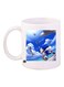 Sonic Printed Coffee Mug White/Blue Standard Size