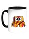 Cartoons Printed Coffee Mug White/Black 11ounce