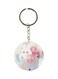 Flower Themed Printed Keychain