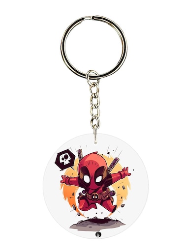 Deadpool Printed Keychain