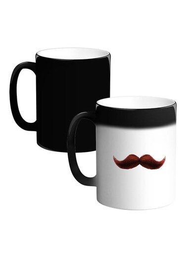 Heat Sensitive Magic Ceramic Mug Multicolour 12ounce