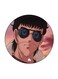 Anime Captain Majid Printed Fridge Magnet Multicolour