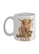 Keep Calm Love Yaks Mug Gift Yak Mom Printed Mug White/Beige