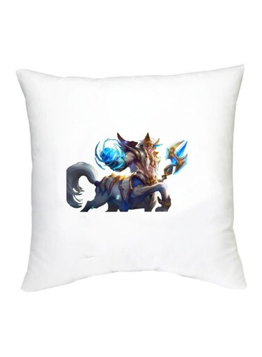 Mobile Legends Character Printed Cushion White/Blue/Pink 16x16inch