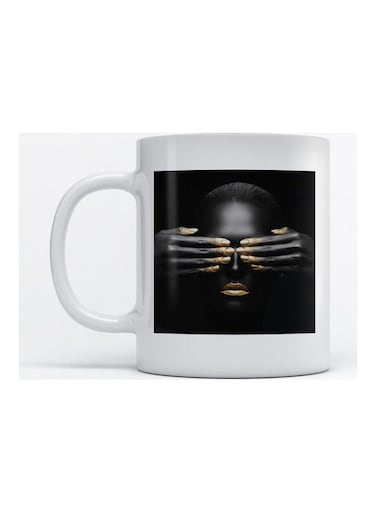 Mug Woman for Coffee and Tea White