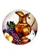 Food Printed Fridge Magnet Multicolour