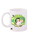 Digimon Printed Mug White/Green/Pink 12ounce