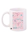 Space Printed Mug White/Pink Standard Size