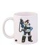 Overwatch Printed Mug White/Blue 12ounce