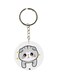 Cartoon Printed Single Sided Keychain