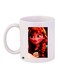 Anime Printed Ceramic Coffee Mug White/Red/Green 11ounce