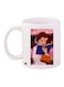Cartoon Printed Coffee Mug White/Pink/Brown 11ounce