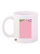 Cartoon Characters Printed Coffee Mug White/Pink/Green