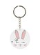 Cartoon Themed Single Sided Keychain
