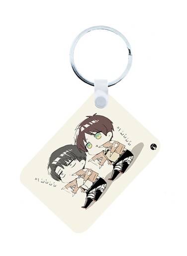 The Anime Wooden Keychain