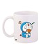 Doraemon Printed Coffee Mug White/Blue/Red 11ounce
