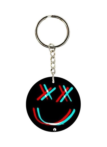 Printed Single Sided Keychain