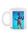 Cartoon Printed Coffee Mug White/Blue/Red