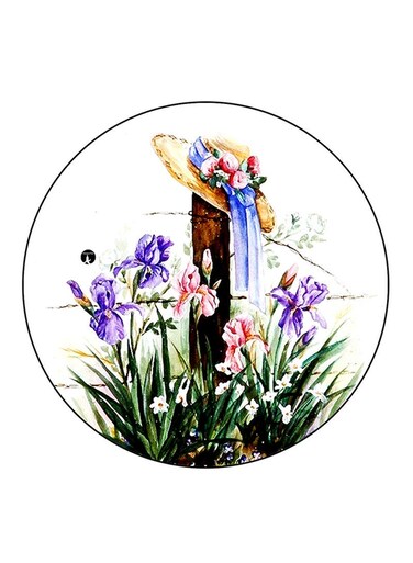 Woman Printed Fridge Magnet Multicolour