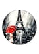 The Eiffel Tower Printed Fridge Magnet Multicolour