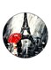 The Eiffel Tower Printed Fridge Magnet Multicolour