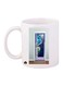 Monsters Inc Printed Mug White/Blue/Brown