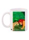 The Lion King Printed Coffee Mug White/Green/Red 11ounce
