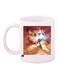 Street Fighter Printed Coffee Mug White/Brown/White Standard Size